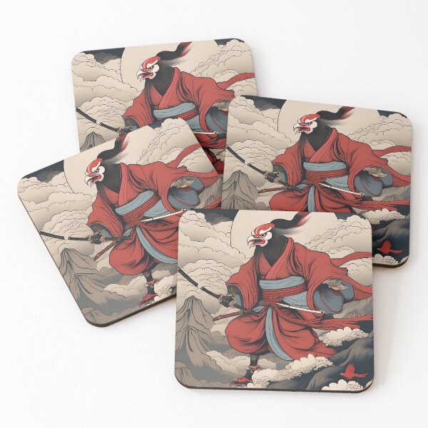 Item preview, Tengu Warrior – Japanese Ukiyo-e Woodblock Print designed and sold by Vandy Fullam.