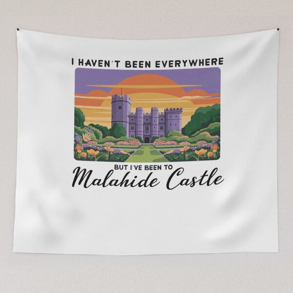 Item preview, Malahide Castle Ireland Memory designed and sold by EwaVerse.