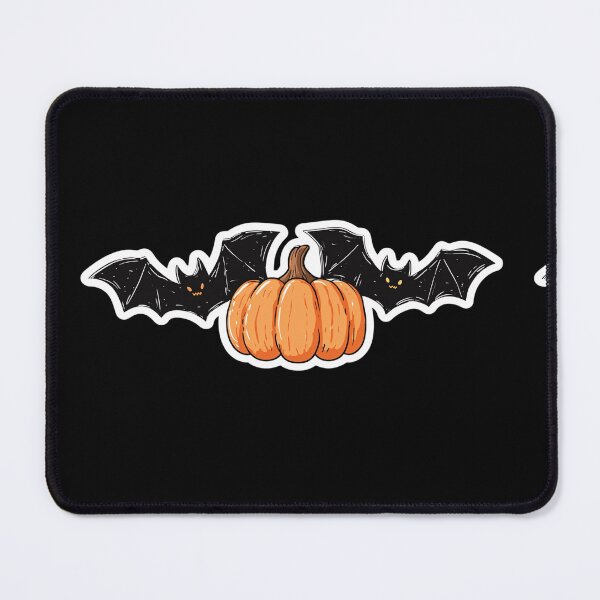 Item preview, Bats and a pumpkin designed and sold by MendaciousMina.
