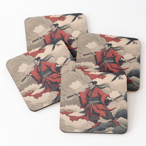 Item preview, Crow Spirit Tengu – Traditional Japanese Woodblock designed and sold by Vandy Fullam.