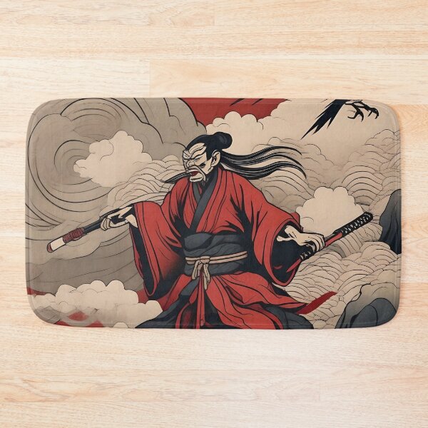 Item preview, Crow Spirit Tengu – Traditional Japanese Woodblock designed and sold by Vandy Fullam.