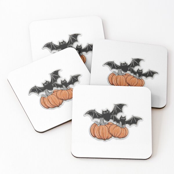 Item preview, Bats and pumpkins designed and sold by MendaciousMina.