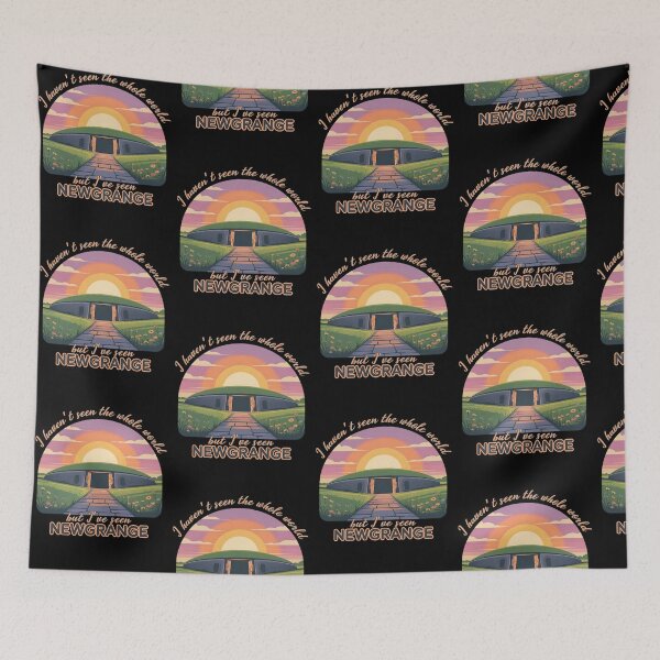 Item preview, Newgrange Ancient Irish Monument designed and sold by EwaVerse.