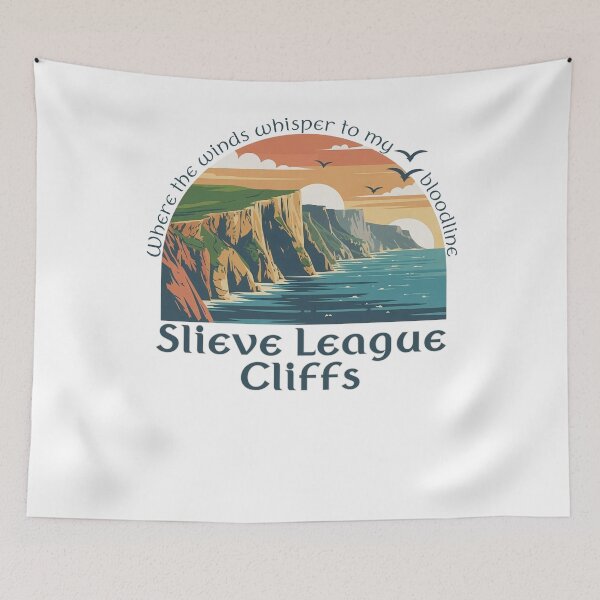 Item preview, Slieve League Winds of Ancestry designed and sold by EwaVerse.