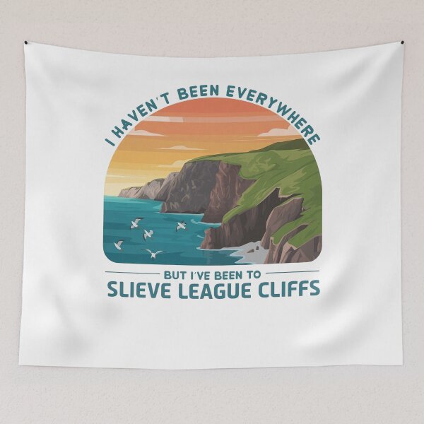 Item preview, Slieve League Irish Cliffs designed and sold by EwaVerse.