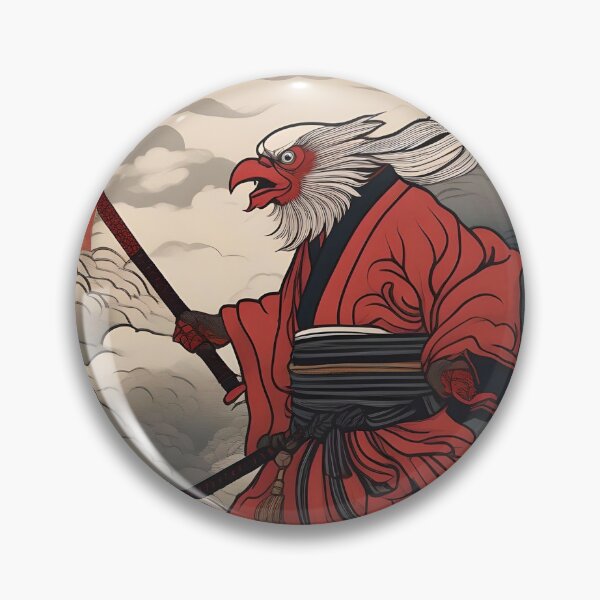 Item preview, Mythical Japan Tengu – Ukiyo-e Warrior Legend designed and sold by Vandy Fullam.