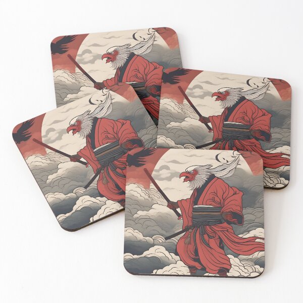 Item preview, Mythical Japan Tengu – Ukiyo-e Warrior Legend designed and sold by Vandy Fullam.