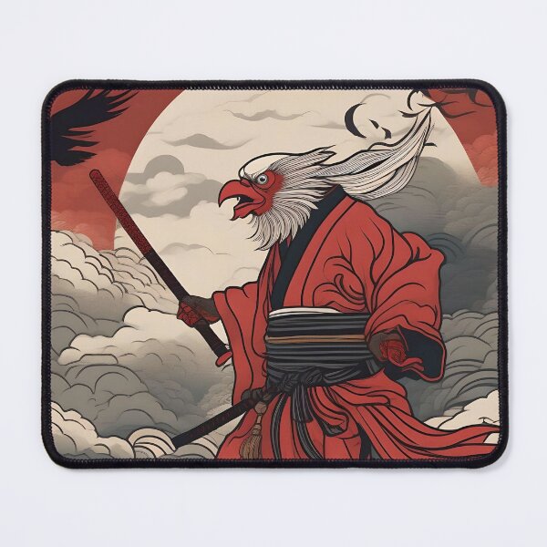 Item preview, Mythical Japan Tengu – Ukiyo-e Warrior Legend designed and sold by Vandy Fullam.
