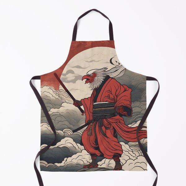 Artikelvorschau, Mythisches japanisches Tengu – Ukiyo-e-Kriegerlegende entworfen und verkauft von Vandy Fullam.