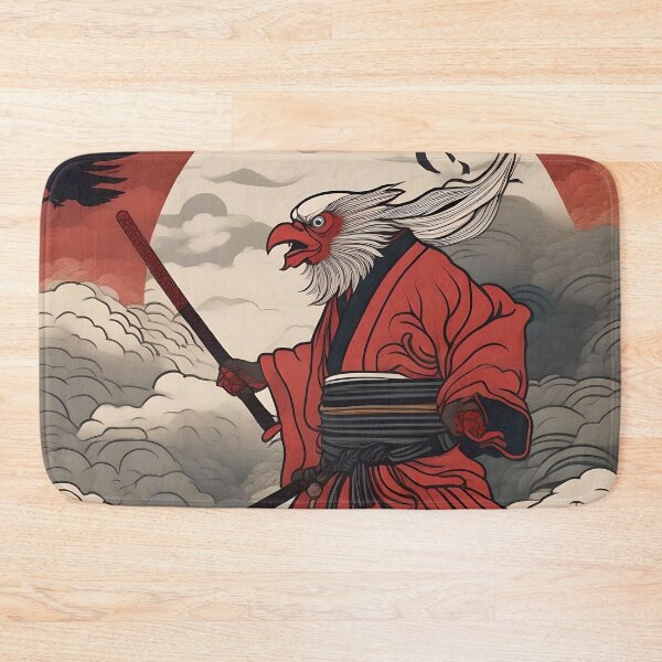 Item preview, Mythical Japan Tengu – Ukiyo-e Warrior Legend designed and sold by Vandy Fullam.