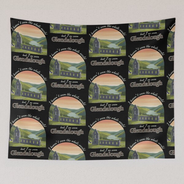 Item preview, Glendalough Sacred Irish Valley designed and sold by EwaVerse.