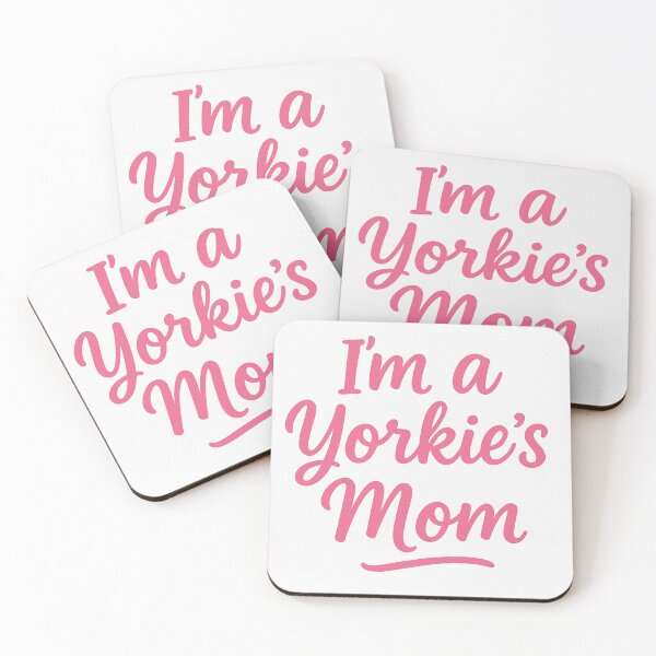 Item preview, I’m a Yorkie’s Mom – Cute Dog Lover Design designed and sold by SiseonStudio.