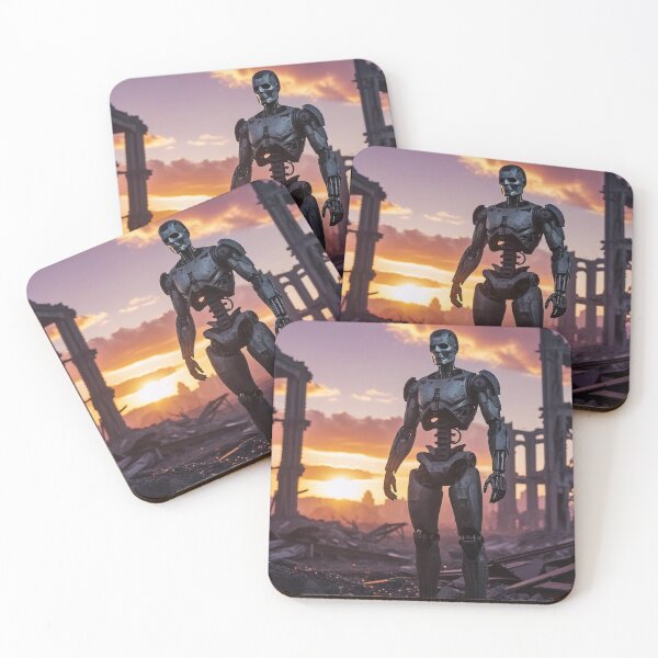 Item preview, Cyborg in a post apocalyptic world designed and sold by Pivi's Design.