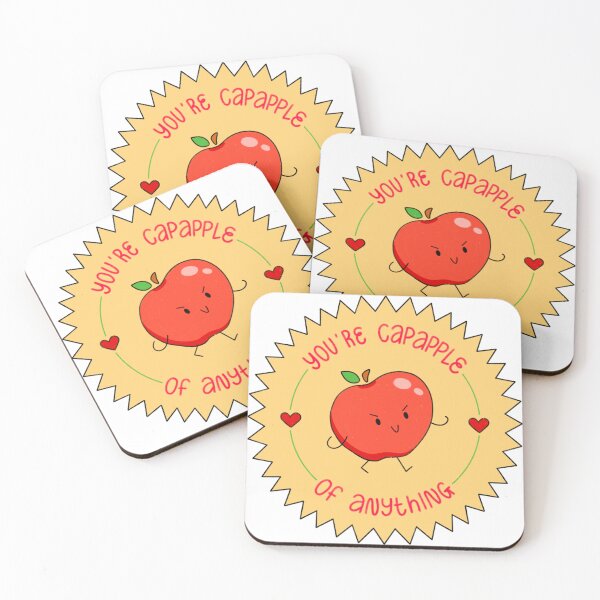 Item preview, Apple/pomme: You’re capapple of anything designed and sold by Ju de cerises.