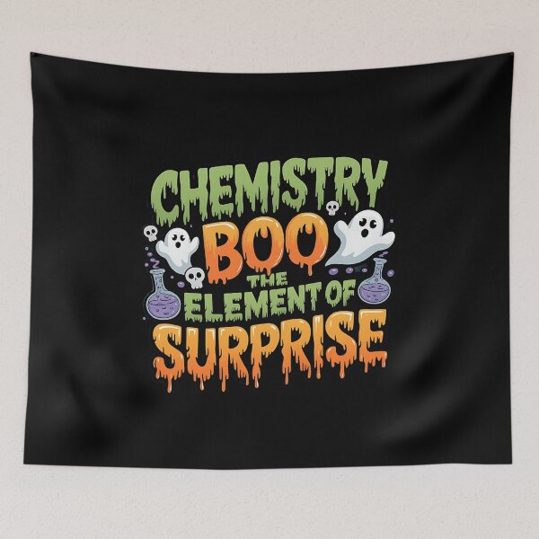 Item preview, Chemistry Boo The Element Of Surprise Chemist Halloween - This gift is perfect for chemists and science lovers who enjoy Halloween. designed and sold by ZyziowskyArt.