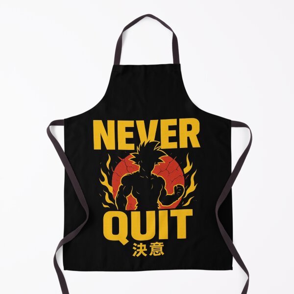 Item preview, Anime Power Motivation – Never Quit designed and sold by GenkaiToppā.