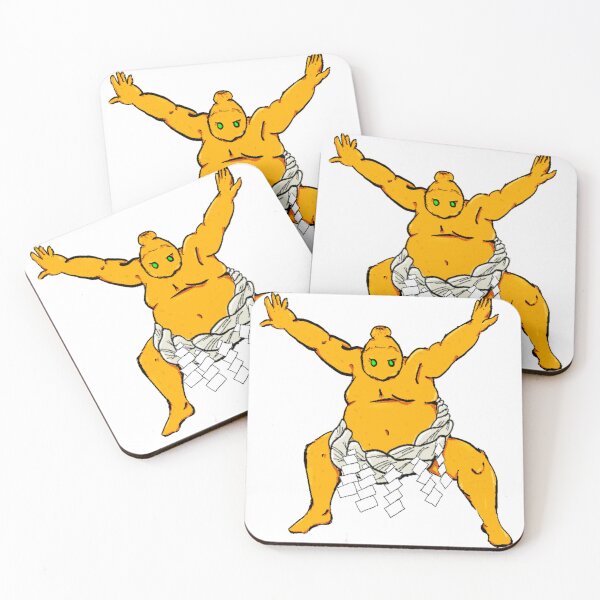 Item preview, Sumo Wrestler Orange designed and sold by Jgeivett.