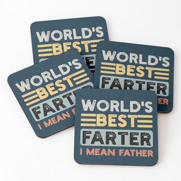 Item preview, World's Best Farter I Mean Father Father's Day Joke designed and sold by NosandEdgy.