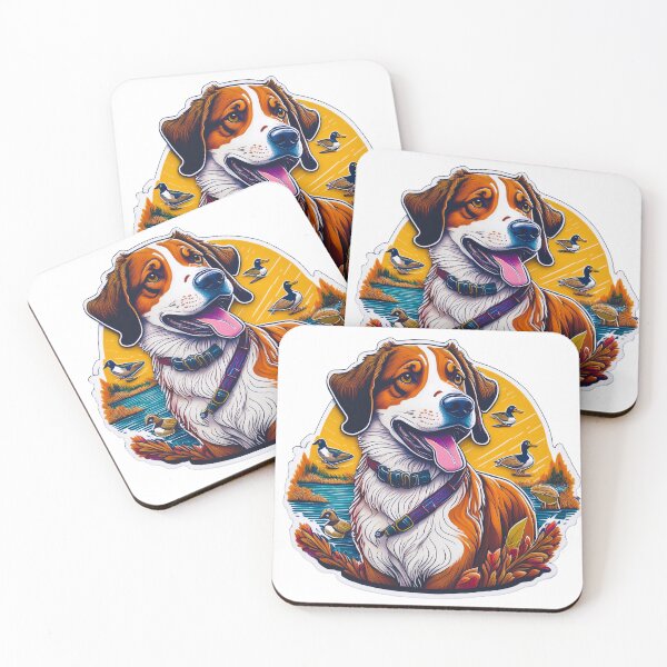 Item preview, fowl dog stickers Nonno designed and sold by pawsome purrfect.