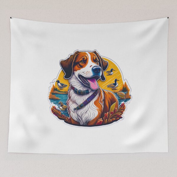 Item preview, fowl dog stickers Nonno designed and sold by The Design Trendz.