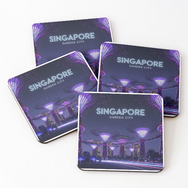 Item preview, Futuristic Singapore: A Vibrant Cyberpunk Supertree Grove designed and sold by Digital Dreams Arts.