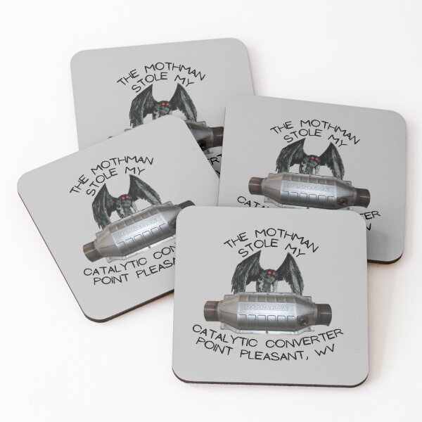 Item preview, Mothman Stole My Catalytic Converter  designed and sold by pawndalynn.