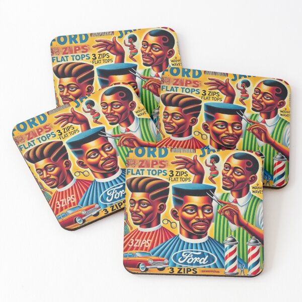 Item preview, Vintage African Barbershop - Yellow designed and sold by ashoushi.