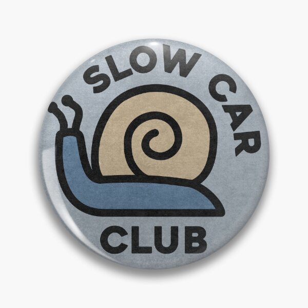 Item preview, Slow Car Club - Blue designed and sold by ApexFibers.