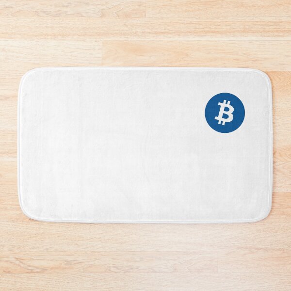 Item preview, Classic Bitcoin Blue Logo Icon Design designed and sold by CyberRex.