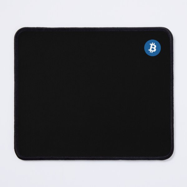 Item preview, Classic Bitcoin Blue Logo Icon Design designed and sold by CyberRex.