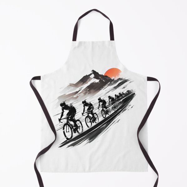 Item preview, Tour de France Cyclist Silhouettes Illustration designed and sold by Windy-market.