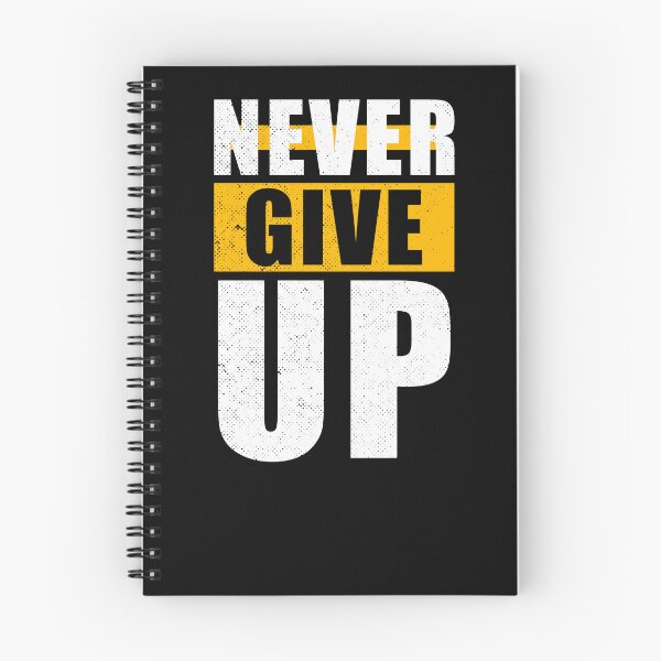 Item preview, Never Give UP designed and sold by Optimus2Shop.