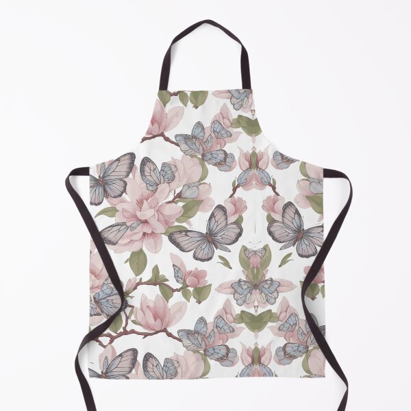 Item preview, Pastel butterflys in the garden floral designed and sold by upupupshop.