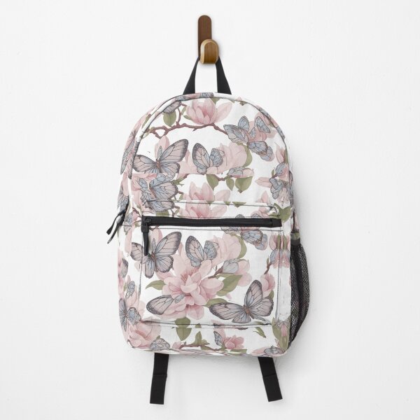 Item preview, Pastel butterflys in the garden floral designed and sold by upupupshop.
