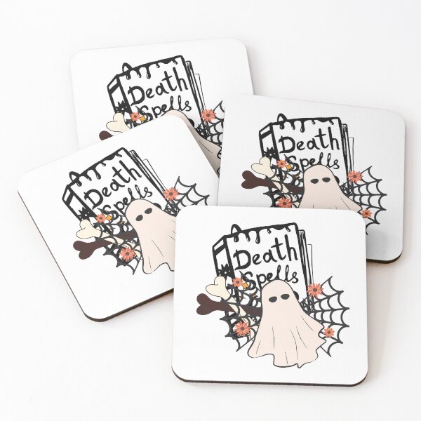 Item preview, Death Spell Cute Halloween Ghost Design designed and sold by TheMysticNook.