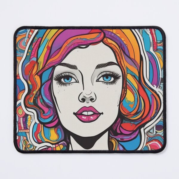 Item preview, Pop art lady designed and sold by GasconyPassion.