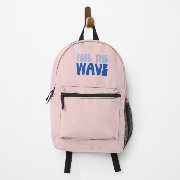 Item preview, Feel The Wave Retro Ocean Typography Art designed and sold by trepiu.