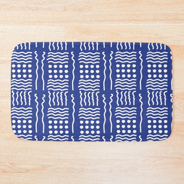 Item preview, Bogolan blue loincloth designed and sold by Wolagno.