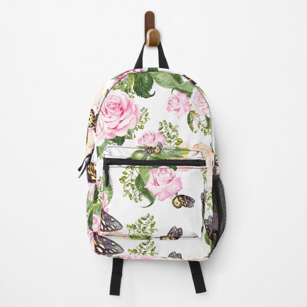 Item preview, pale pink blossom print and butterflys designed and sold by upupupshop.
