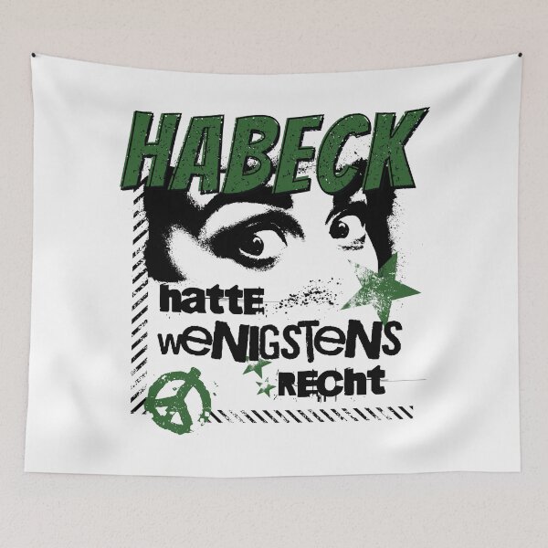 Item preview, Habeck was at least right – Anti-Right-Wing Statement Design designed and sold by VariousGoodies.