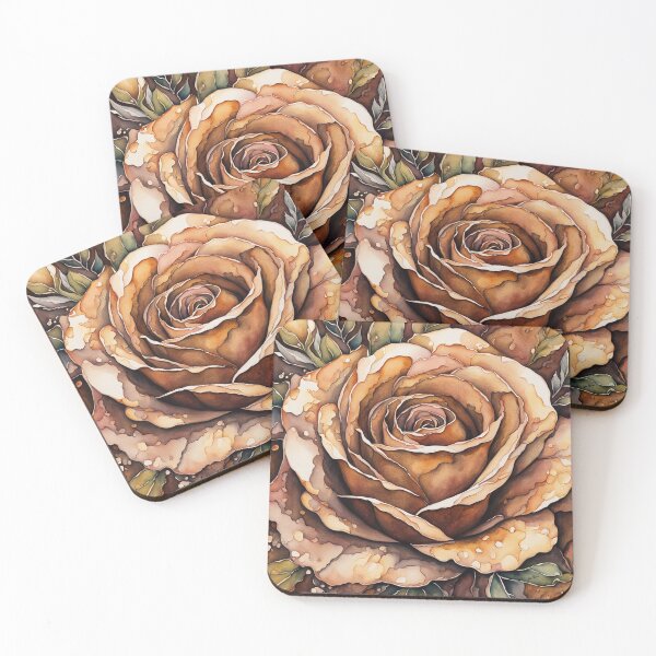 Item preview, Mocha Mousse Rose 2 designed and sold by IvaRenee.