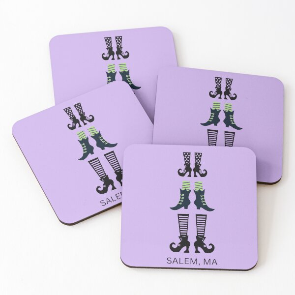 Item preview, Salem MA Witches Legs Boots Halloween Novelty designed and sold by WispAndMoon.