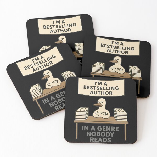 Item preview, Bestselling Author in a Genre Nobody Reads Funny Duck Book Humor designed and sold by TeeTimeTreasure.