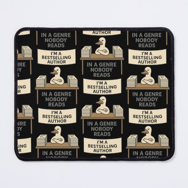 Item preview, Bestselling Author in a Genre Nobody Reads Funny Duck Book Humor designed and sold by TeeTimeTreasure.
