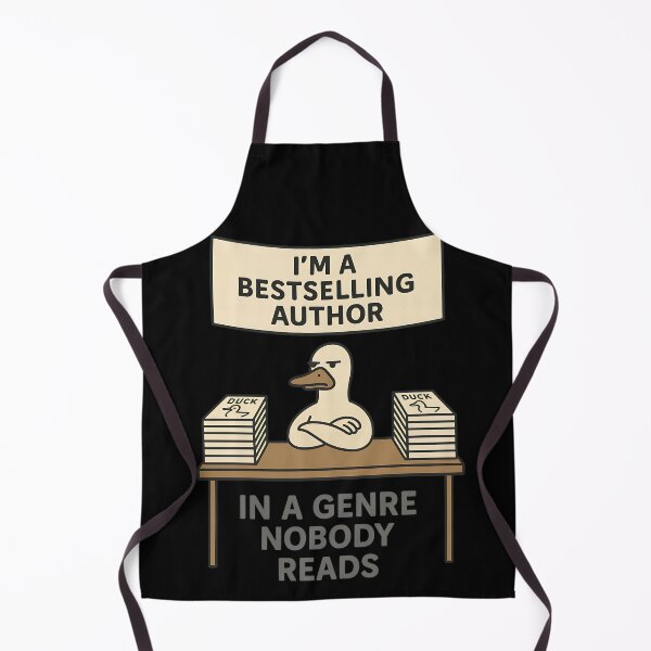 Item preview, Bestselling Author in a Genre Nobody Reads Funny Duck Book Humor designed and sold by TeeTimeTreasure.