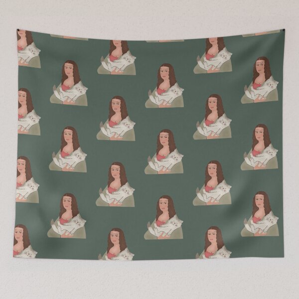 Item preview, Mona Lisa Is A Cat Lover designed and sold by kokorotheshop.