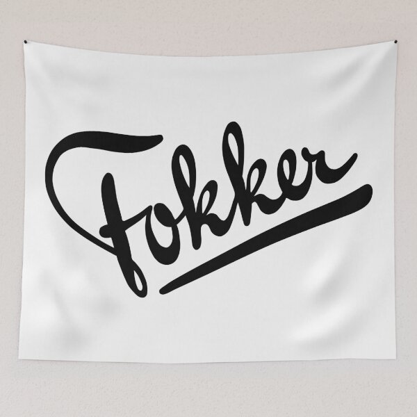 Item preview, Vintage Fokker Aircraft Black designed and sold by VoglR.