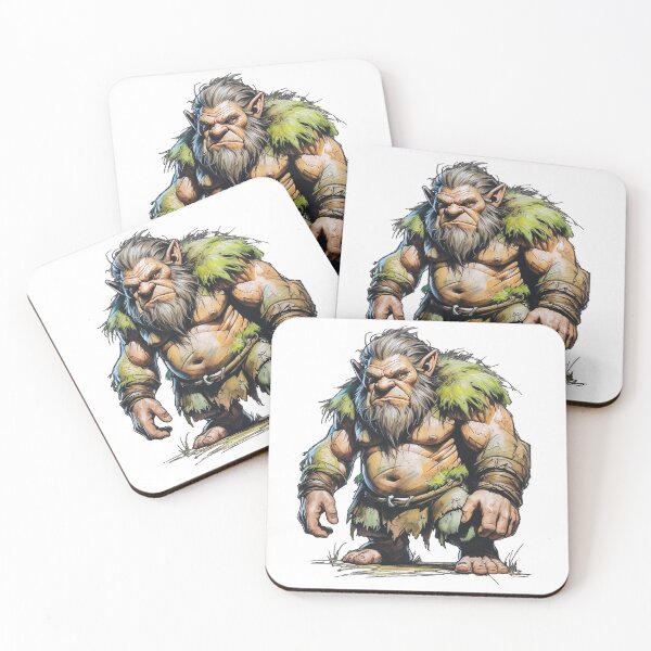 Item preview, Mountain Troll With an Angry Look designed and sold by Pivi's Design.