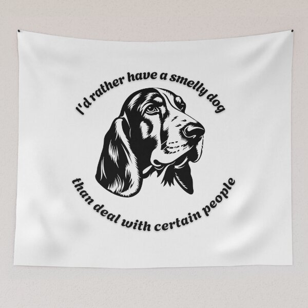 Item preview, Beagle I'd rather have a smelly dog designed and sold by OhMyCotton.