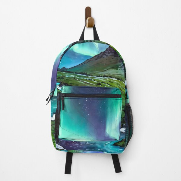Item preview, Aurora Over the Mountain Peaks designed and sold by HSE1.